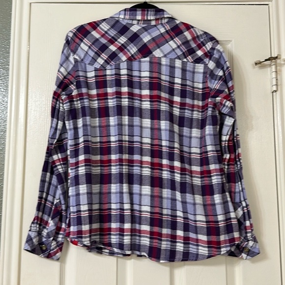 Dickies Women’s Button Down Flannel, Size L - Picture 3 of 4